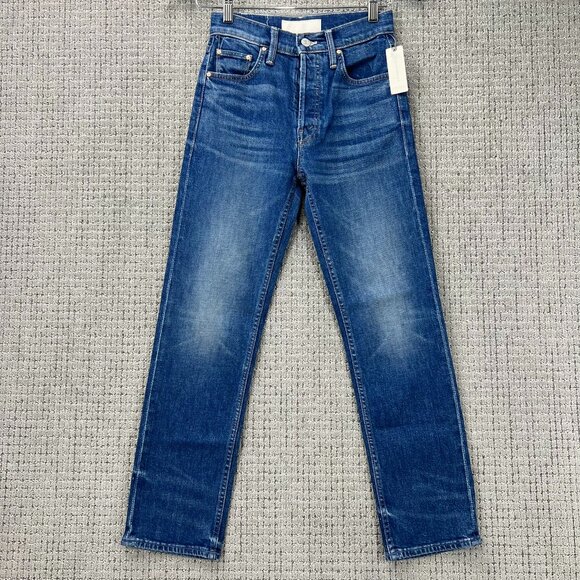 MOTHER The Tomcat Ankle High Rise Straight Leg Jeans - Picture 2 of 13